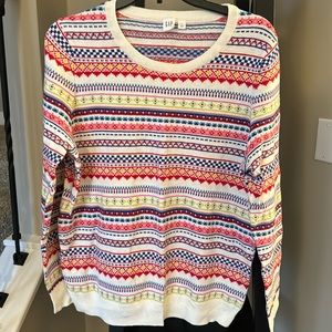 Gap fair isle sweater